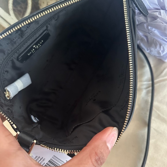 NWB Kate Spade Monica Crossbody Army Green Pebbled Leather - Picture 5 of 6